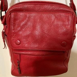 Vintage Brio! Italian Leather Crossbody Bag